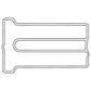 Cometic Lotus Twin Cam .060in AFM Valve Cover Gasket - Chain Driven