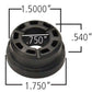 Ridetech Delrin Control Arm Single Bushing (1.5in Large OD / .750 ID / .785in OAL)