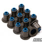 GSC P-D Toyota Supra/BMW B58/N54/S55 Viton Exhaust Valve Stem Seals - Set of 12