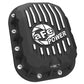 aFe POWER Pro Series Engine Oil Pan Black w/ Machined Fins Jeep Wrangler (JL)/Gladiator 18-25 V6