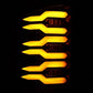 AlphaRex 07-13 Chevrolet Silverado 1500 (Ex. Hybrid Models) LUXX-Series LED Tail Lights Alpha-Black