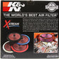 K&N X-Stream Top Filter X-Stream 14in OD - Red