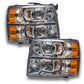 Oracle 07-13 Chevrolet Silverado SMD HL - Square - ColorSHIFT w/ BC1 Controller
