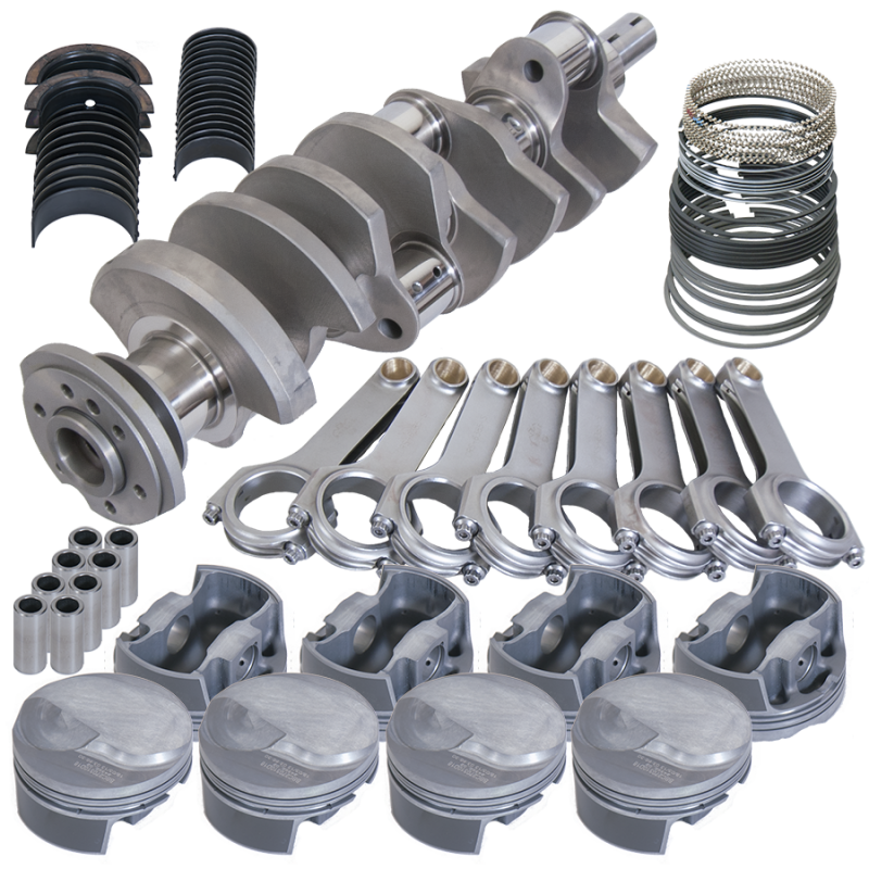 Eagle Chevy 454 4.250in Crank 6.385in H-Beam 18cc Dome 4.350in Pistons Rotating Assembly