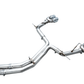 AWE Tuning 19-23 Audi C8 S6/S7 2.9T V6 AWD Track Edition Exhaust - Chrome Silver Tips