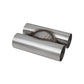 Corsa PRO-Series 304SS Standalone H-Pipe 3.0in Dual Inlet / Dual Outlet - 9.5in OAL