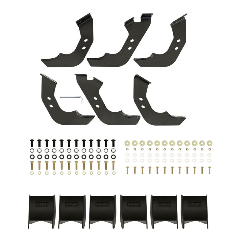 Westin 2025 Toyota 4Runner PRO TRAXX 5 Oval Nerf Step Bars - Semi-Gloss Black