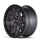 Dirty Life 9303 DT-1 17x9/5x127 BP/-38mm Offset/78.1mm Hub Matte Gunmetal Wheel - Beadlock