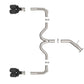 aFe 22-24 Kia Forte GT 1.6L 3in-2.5in 304 Stainless Steel Axle-Back Exhaust w/ Carbon Fiber Tips
