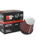 K&N Universal Chrome Filter-Round Tapered-1.688in Flange ID x 2in Top OD x 3in Base OD x 2.75in H