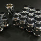 Project Kics 16 LUGS + 4 LOCKS Chrome Bullock And Nut Set - 12X1.50