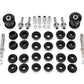 BMR 06-13 Chevrolet Corvette (C6) Z06/ZR1 Front & Rear Control Arm Bushing Kit - Delrin