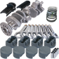 Eagle Chevy 400 3.750in Crank 5.700in H-Beam -5cc Flat Top 4.125in Pistons Rotating Assembly