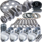 Eagle Chevy 454 4.000in Crank 6.135in I-Beam Rod 22cc 4.310in Pistons 168 Tooth FP Balanced Assembly