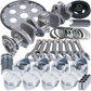 Eagle Chevy 350 3.750in Crank 5.700in I-Beam Rods -7cc Flat Top 4.000in Pistons Balanced Assembly