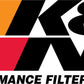K&N Universal Round Clamp-On Air Filter 3.5in ID 9.5in Height 6in Base OD 5.25 Top OD