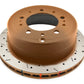 DBA 98-05 Lexus LX 470 / 98+ Toyota Landcruiser 100 Series Rear Drilled & Slotted 4000 Series Rotor