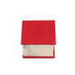Akrapovic Leather Memo Notepad - Red