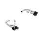 MBRP 24-25 Ford Mustang GT 5.0L T304 SS 2.5in Axle-Back Dual Rear w/ Quad Carbon Fiber Tips