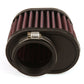 K&N Filter Universal Clamp-On Filter 2in Flange / 2-23/32in Base / 3in x 2in Top / 2-3/4in Height