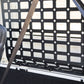 DV8 Offroad 07-18 Jeep Wrangler JK 4-Door Pocketed Rear Window Molle Panels
