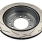 DBA 06+ Lexus GX470 / 06+ Toyota FJ Cruiser Rear Slotted 4000 Series Rotor