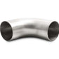 Vibrant 2.0in OD 3.23in Tangent Length T304 SS 90 Deg Mandrel Bend w/Extended Leg Length