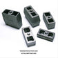 Superlift 11-24 Ford F250/F350 Super Duty 4WD 2in Block Kit