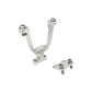 Torque Solution Coolant Expansion Tank Pedestal (Silver)