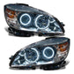 Oracle 08-11 Mercedes Benz C-Class Pre-Assem. Headlights Chrome Housing- ColorSHIFT w/BC1 Controller