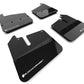Rally Armor 20-24 GMC Sierra 2500/3500 HD Denali Black Mud Flap w/White Logo