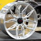 Vossen x Novitec NF11 21x12 ET:51 Brushed - Gloss Clear Maserati MC20 Rear Wheel