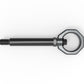 aFe 23-25 BMW M2 (G87) CONTROL Front / Rear Tow Hook - Gray