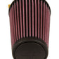K&N Filter Universal Rubber Filter 3 1/2 inch Flange 4 5/8 inch Base 3 1/2 inch Top 7 inch Height