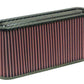 K&N Universal Air Filter Carbon Fiber Top 12in Flange ID x .875in Flange Length x 5.75in Height