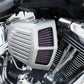 K&N Street Metal Intake System 08-16 Harley Davidson Shaker Silver H/D Touring Models