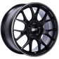 BBS CH-R 19x10 5x130 ET38 CB71.6 Satin Black - 82mm PFS/Clip Req.