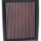 K&N Replacement Air Filter MERCEDES BENZ A150 1.5L-L4; 2006