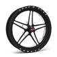 Race Star 63 Pro Forged 15x3.50 Lug Mount 5x4.75 BC / 2.25in. BS Wheel - Black Anodized/Machined