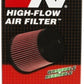 K&N Filter Universal X-Stream Clamp-On Round Tprd 2.5in Flng ID x 6in Base OD x 5in Top OD x 6.5in H