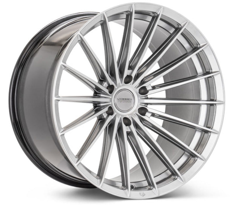 Vossen HFX-4 24x10 - 6x139.7 - ET25 - Deep - 106.1 - Hyper Black Wheel