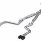 MBRP 17-Up Dodge Challenger 5.7L/6.2L/6.4L Carbon Fiber Quad Tip T304 Catback Exhaust