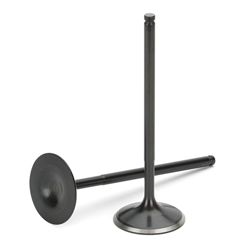 Supertech Subaru WRX 2.0L2.5L 37x5.96x103.85mm Black Nitrided +1mm Head Diam Intake Valve - Set of 8