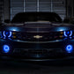 Oracle 10-13 Chevrolet Camaro LED Fog Light Halo Kit - Blue