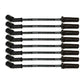 Moroso GM LS/LT 8.5mm Ultra 40 11in Long Wire Set w/o Alum Heatshield - Black