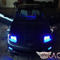 Oracle 05-13 Chevrolet Corvette C6 LED Fog Light Halo Kit - Red