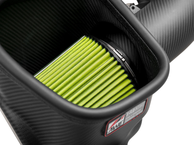 AWE 24-26 Ford S650 Mustang GT/Dark Horse S-FLO Carbon Intake