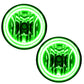 Oracle Lighting 08-16 Toyota Sequoia Pre-Assembled LED Halo Fog Lights -Green