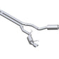 MBRP 15-17 Ford Mustang GT 5.0 3in Cat Back Dual Split Rear Race Version 4.5in Tips - Aluminized