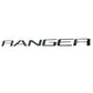 Putco Ford Ranger (Flat Cut) Tailgate - Black Platinum Stainless